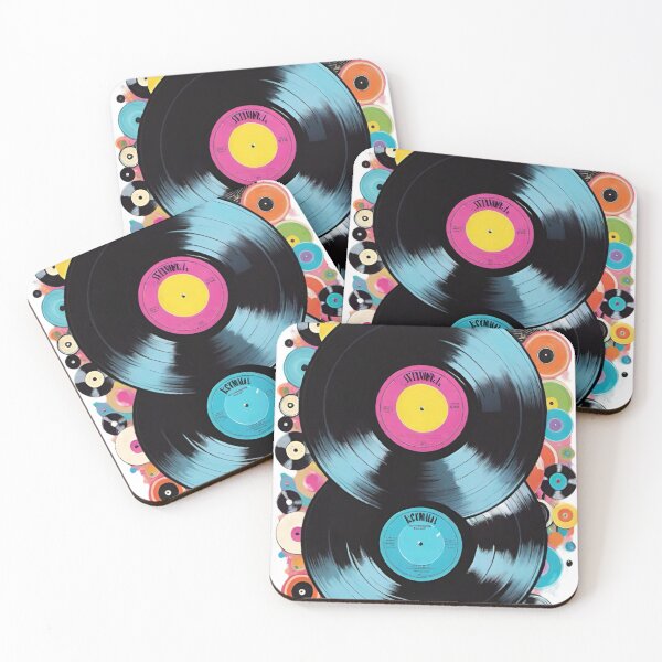 Item preview, Old school records designed and sold by JLeonardoArt.