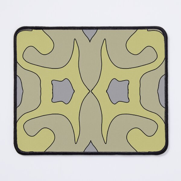 Item preview, patterns with gray and yellow tones designed and sold by azet-art.