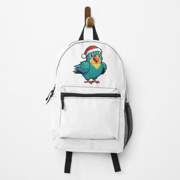 Item preview, Cute Angry Christmas Parrot designed and sold by ArtCornerStudio.