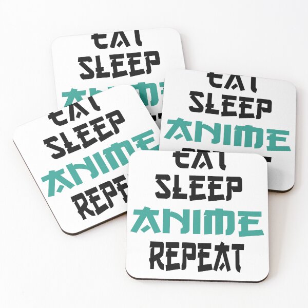 Item preview, eat sleep anime repeat ,  designed and sold by Latifay.