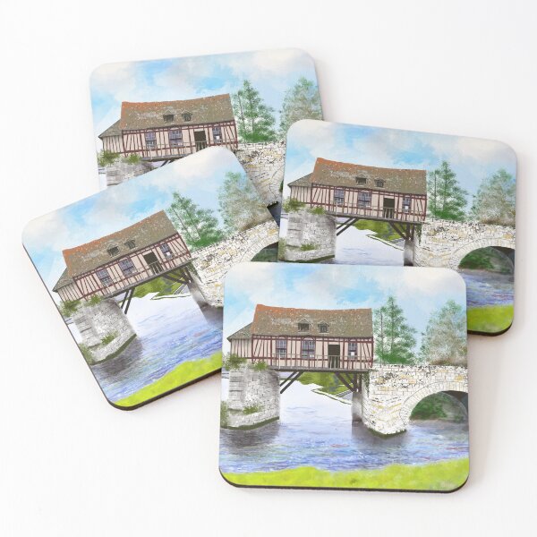 Item preview, The Old Mill at Vernon, France designed and sold by mazarte.