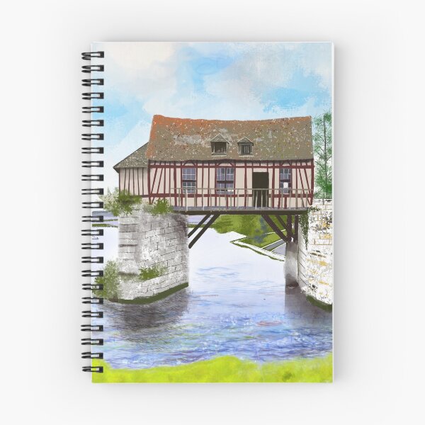 Item preview, The Old Mill at Vernon, France designed and sold by mazarte.