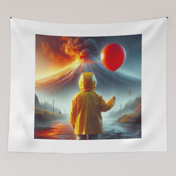 Item preview, Volcanic Wonder - Childhood Dreams designed and sold by TextileTrove.