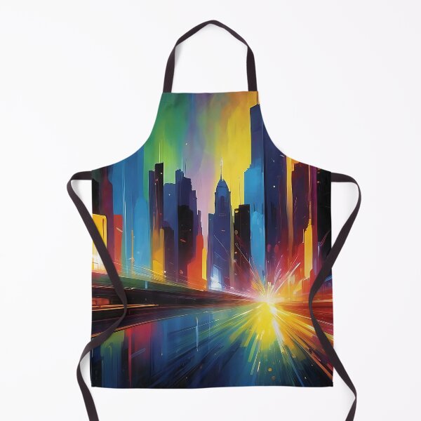 Item preview, Cityscape Spectrum Velocity Metropolis designed and sold by ArtComixHaven.