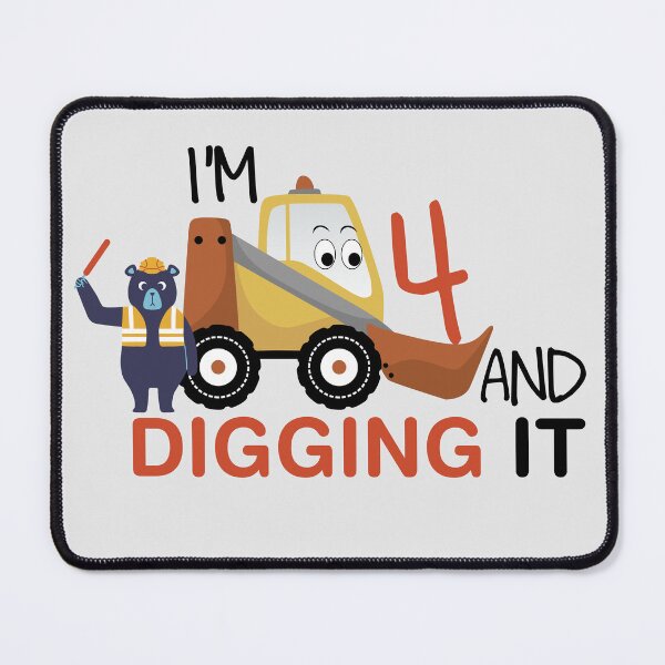 Item preview, I'm 4 and digging it designed and sold by Creacel26.