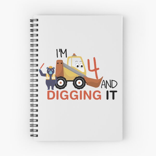 Item preview, I'm 4 and digging it designed and sold by Creacel26.