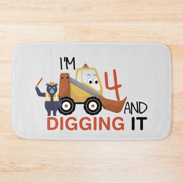 Item preview, I'm 4 and digging it designed and sold by Creacel26.