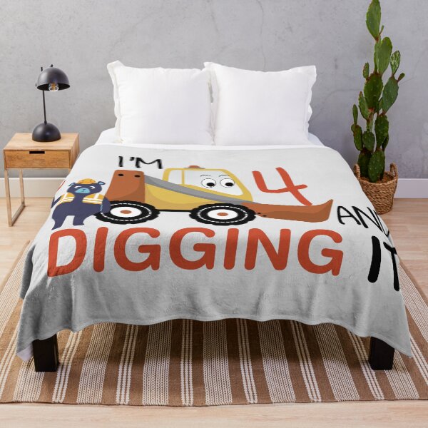 Item preview, I'm 4 and digging it designed and sold by Creacel26.