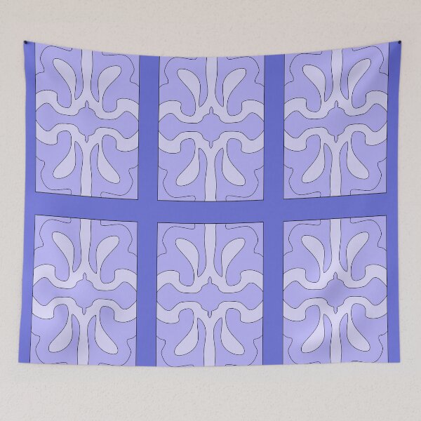Item preview, patterns with blue tones designed and sold by azet-art.