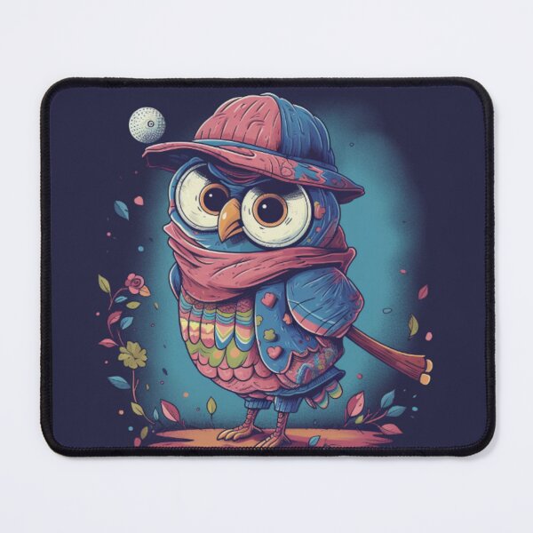Item preview, Golfer Owl "Omarion" designed and sold by Highlandkings.
