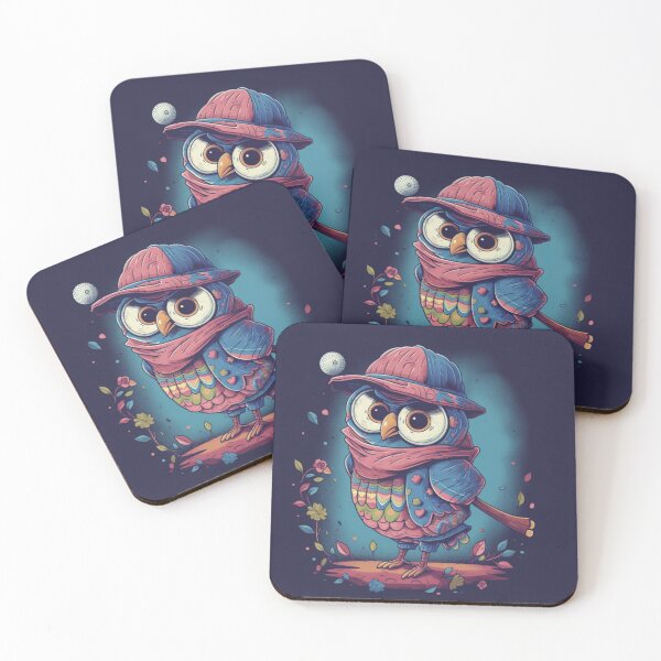 Item preview, Golfer Owl "Omarion" designed and sold by Highlandkings.