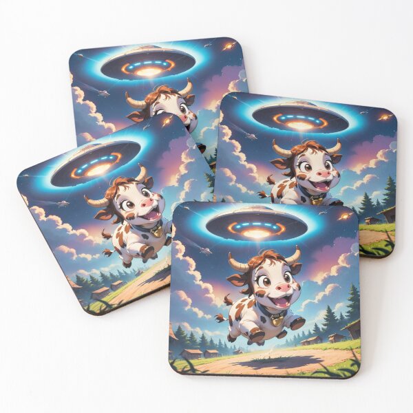 Item preview, Cow is kidnapped by UFO designed and sold by T2-jn.