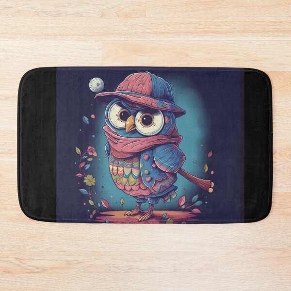 Item preview, Golfer Owl "Omarion" designed and sold by Highlandkings.