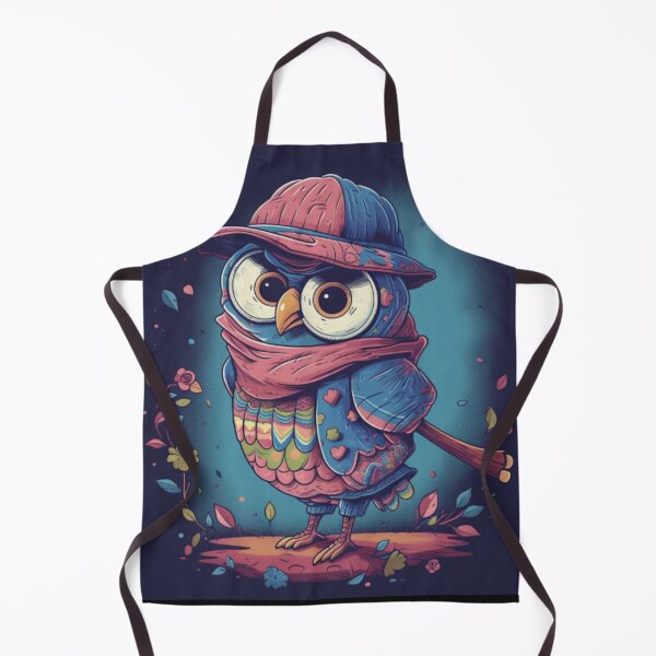 Item preview, Golfer Owl "Omarion" designed and sold by Highlandkings.