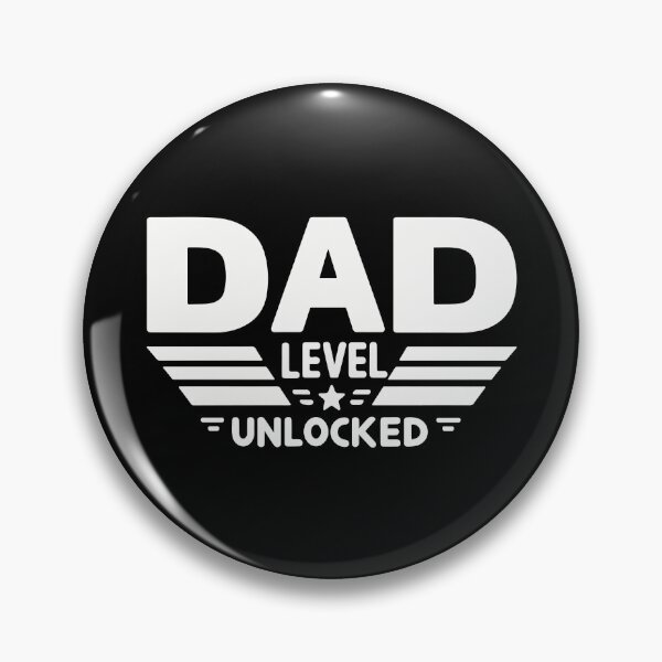 Item preview, Dad Level Unlocked - Funny Father's Day Gift   designed and sold by MommyVibeArts.