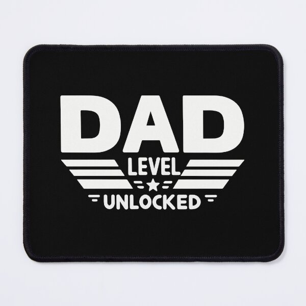 Item preview, Dad Level Unlocked - Funny Father's Day Gift   designed and sold by MommyVibeArts.