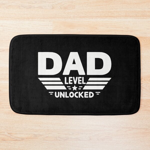 Item preview, Dad Level Unlocked - Funny Father's Day Gift   designed and sold by MommyVibeArts.