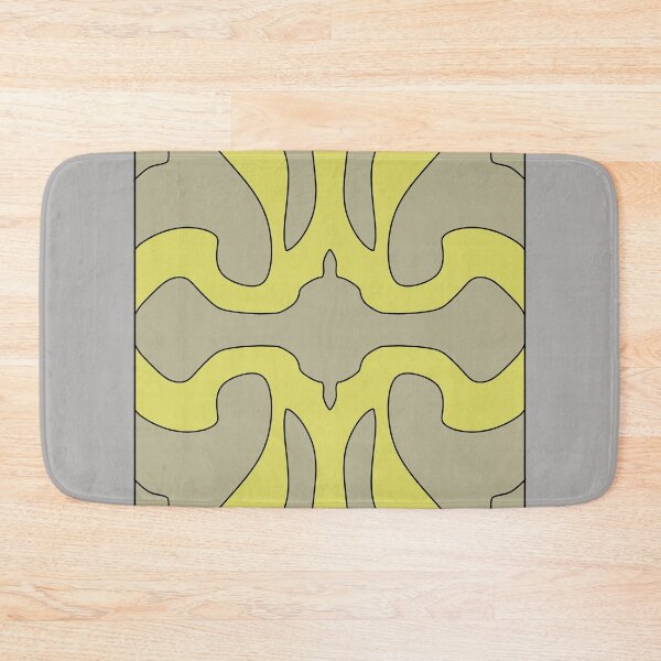 Item preview, patterns with gray and yellow tones designed and sold by azet-art.