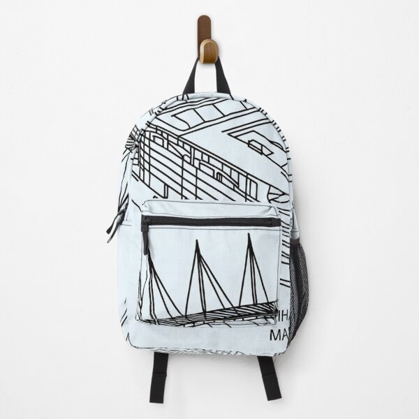 Item preview, The Etihad Stadium Single Line Drawing designed and sold by ArtfulMiller.