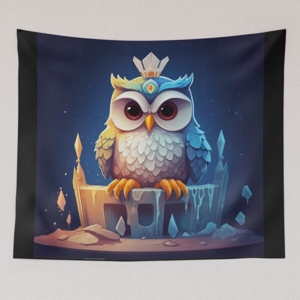 Item preview, Ice Owl "Omara" designed and sold by Highlandkings.