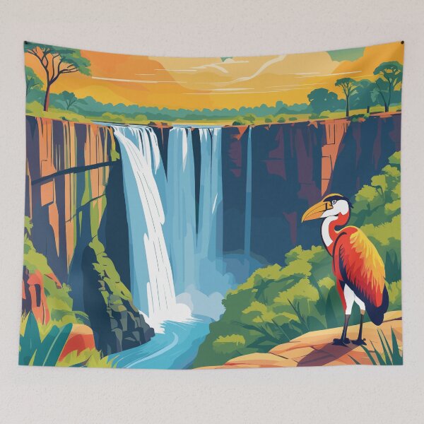 Item preview, Victoria Falls Landscape designed and sold by WildlifeInc.