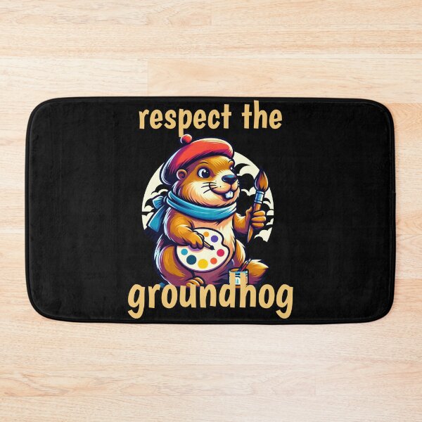 Item preview, Respect the Groundhog for Artists designed and sold by GoldenPattern.