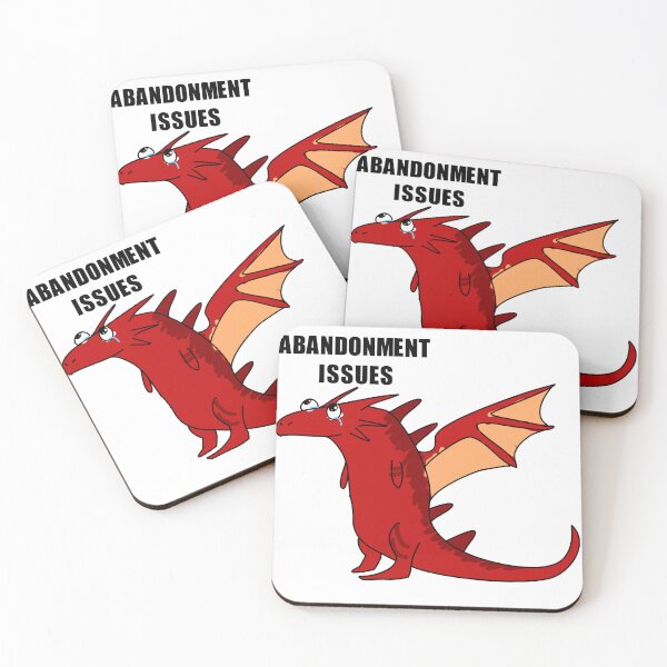 Item preview, Abandonment Issues Dragon designed and sold by Cloversdesign.