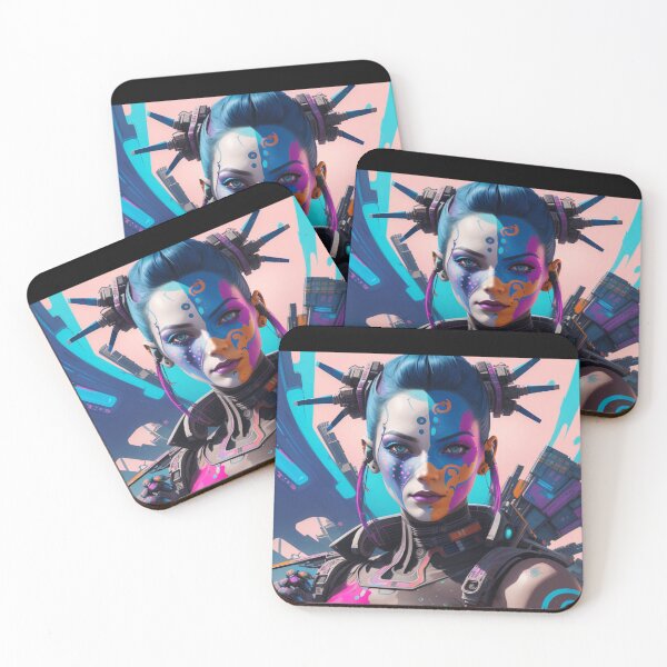 Item preview, Lady Aida, cyberpunk designed and sold by Kosm1kuniverse.