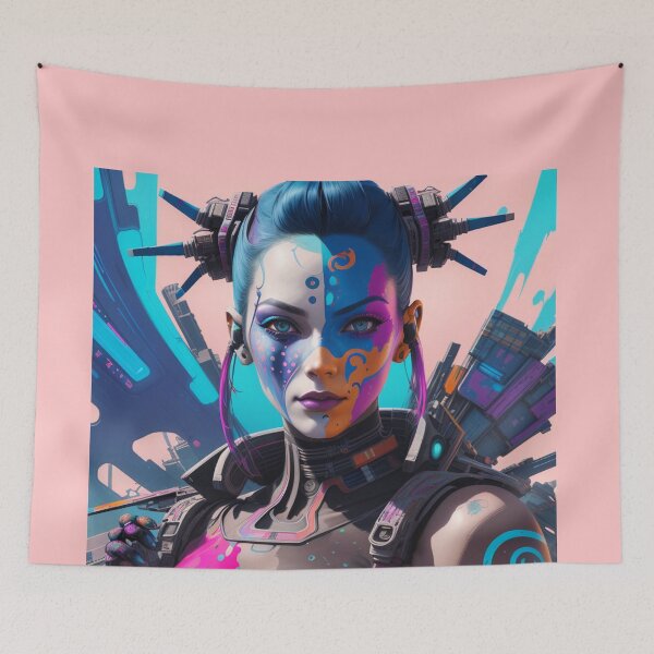 Item preview, Lady Aida, cyberpunk designed and sold by Kosm1kuniverse.