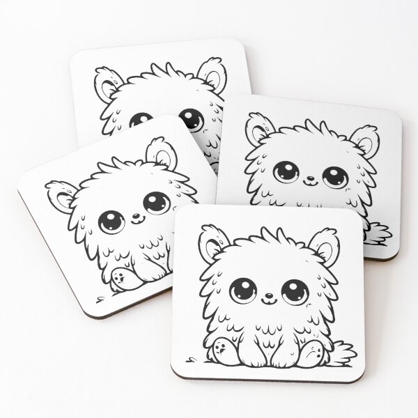 Item preview, Cute furry monster designed and sold by 02am.