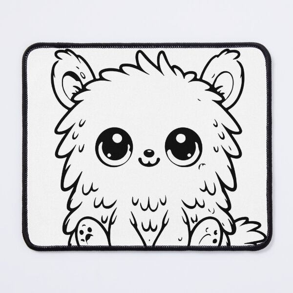 Item preview, Cute furry monster designed and sold by 02am.