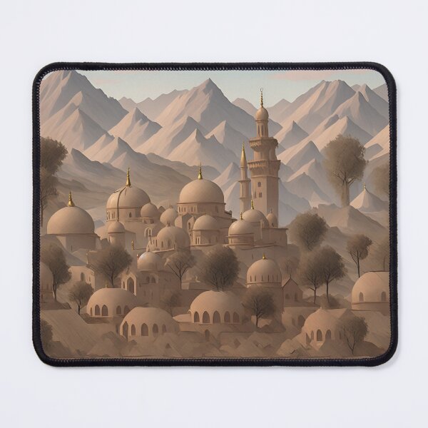 Item preview, oriental village - Persian (iran) art designed and sold by Persian Pride Official.