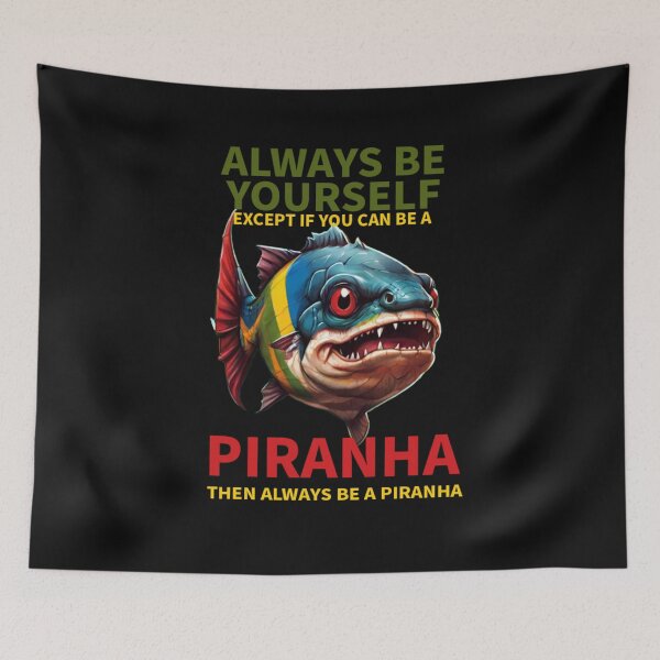 Item preview, PIRANHA FISHERMAN DESIGN designed and sold by La Loca.