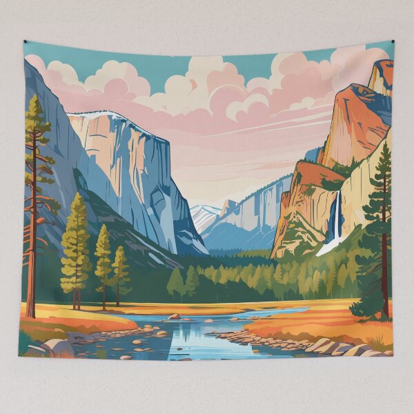 Item preview, Paisaje de Yosemite designed and sold by WildlifeInc.