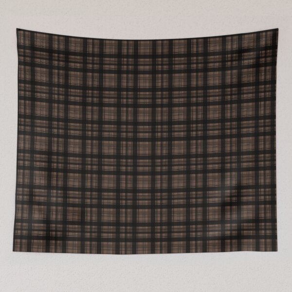 Item preview, Dark Brown Plaid designed and sold by wonderxwander.
