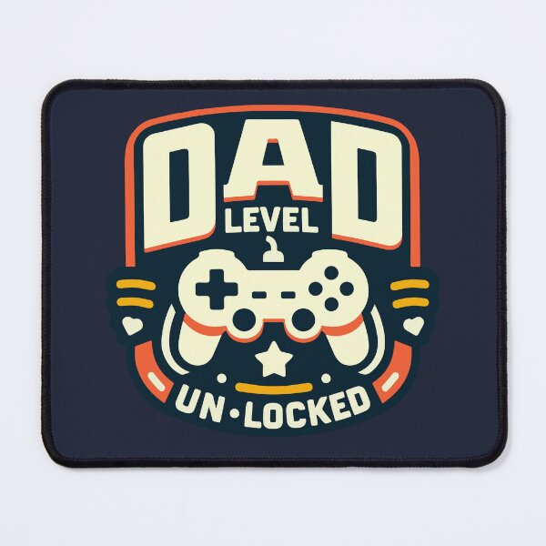 Item preview, Dad Level Unlocked Vintage Funny Dad Gift designed and sold by MommyVibeArts.