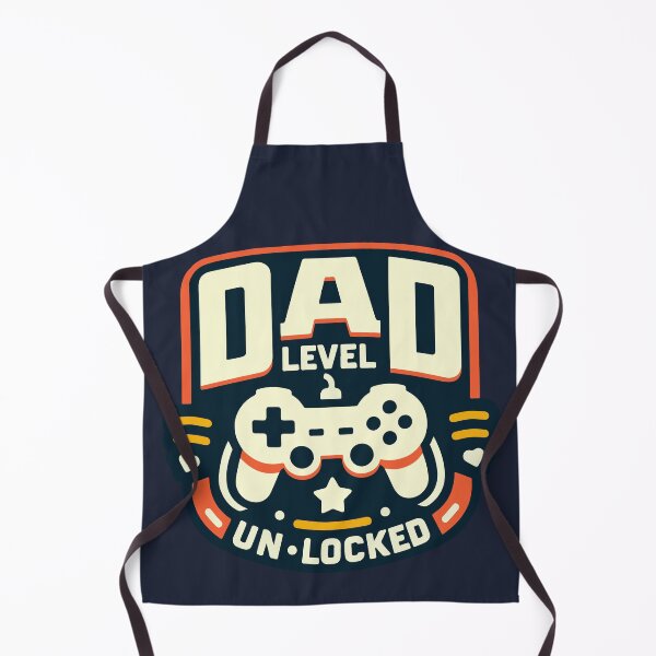 Item preview, Dad Level Unlocked Vintage Funny Dad Gift designed and sold by MommyVibeArts.