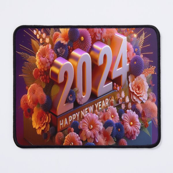 Item preview, Happy New Year 2024 designed and sold by AwesomeDigiShop.