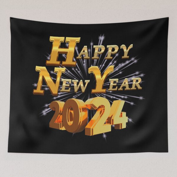 Item preview, Happy New Year 2024  designed and sold by Lovemountain.