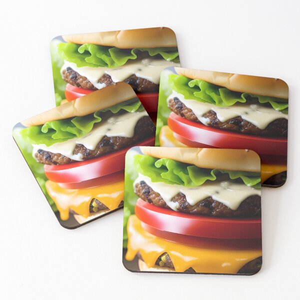 Item preview, heavenly double-cheeseburger designed and sold by Kosm1kuniverse.