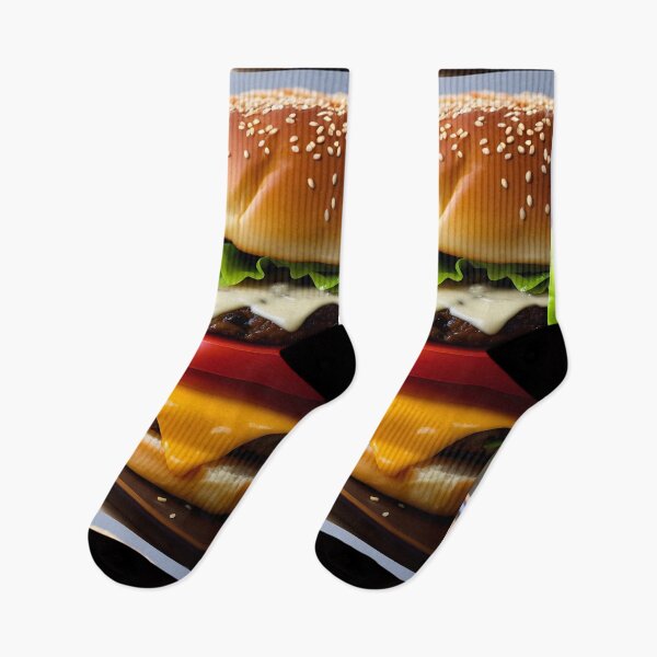 Item preview, heavenly double-cheeseburger designed and sold by Kosm1kuniverse.