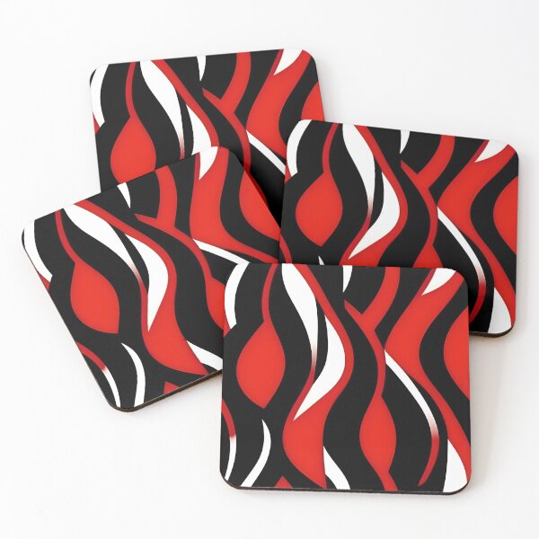 Item preview, Abstract red pattern  designed and sold by RAIDEN-BLACK.