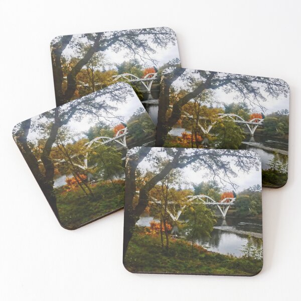 Item preview, Oregon Bridge With Fall Leaves designed and sold by Walter Rice.