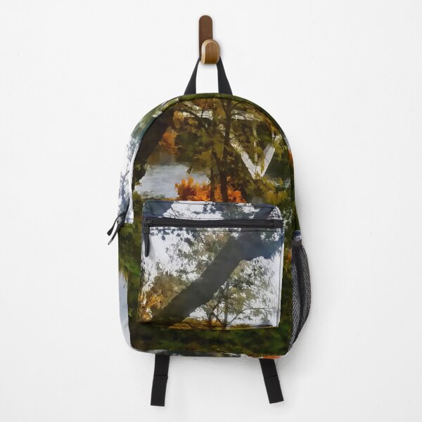 Item preview, Oregon Bridge With Fall Leaves designed and sold by Walter Rice.