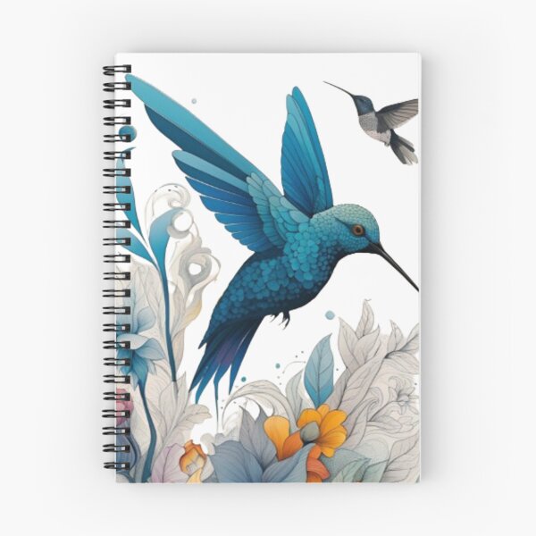 Item preview, colibri entre flores designed and sold by norachiang.