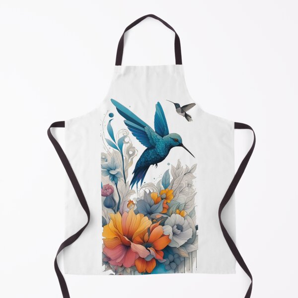 Item preview, colibri entre flores designed and sold by norachiang.
