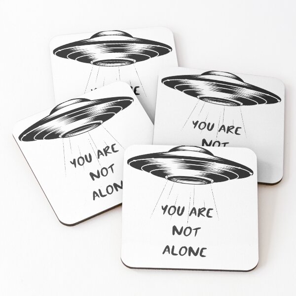 Item preview, You Are Not Alone UFO designed and sold by JoeZigns81.