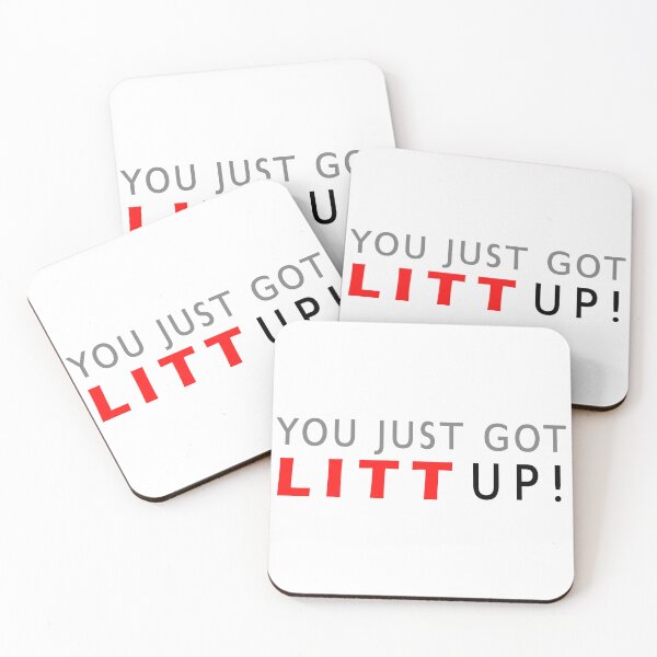 Item preview, Louis Litt, Harvey Specter, Litt Up Shirt, You Just Got Litt Up, Tv Quotes designed and sold by AchrafBenkazzi.