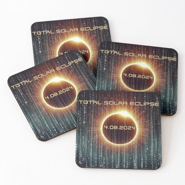 Item preview, Total Solar Eclipse - Totality - April 8, 2024 designed and sold by HausKatz.