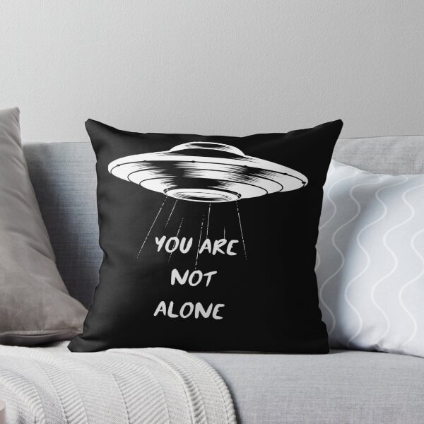 Item preview, You Are Not Alone UFO White designed and sold by JoeZigns81.